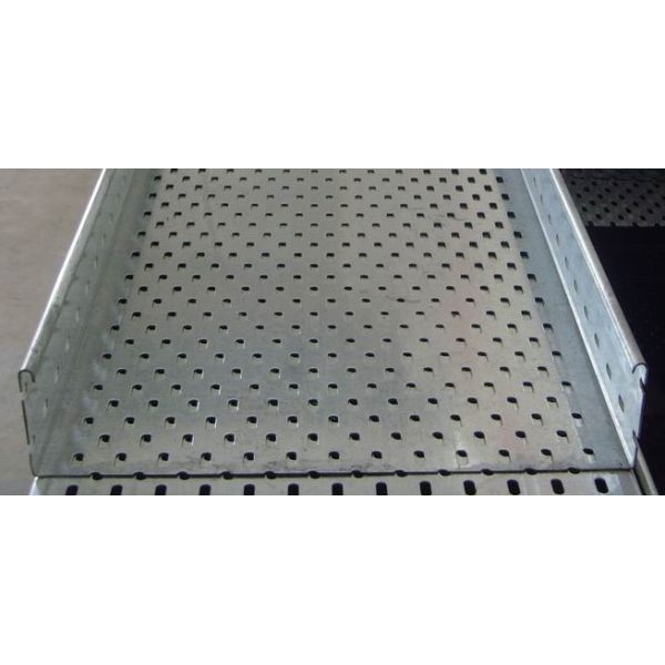 16 Steps Forming Station Cable Tray Profile / Cable Ladder Roll Forming Machine