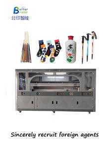 Better Printer Winebottle Cylindrical Inkjet Printer For High Speed Pool Cue Print Sock