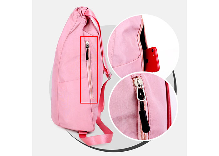 Easy Carrying Sports Backpacks Promotional Practical Breathable For Yoga