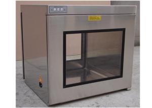 Hepa Filter H13 / H14 Static Cleanroom Pass Box / Cleanroom Pass Through Chambers