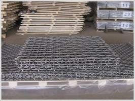 Acid Resistant 20 Mesh Galvanized Crimped Wire Mesh Bidirectional Flat Woven Steel