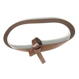 Brown 120cm Jumpsuit Coat Women's Fashion Leather Belts