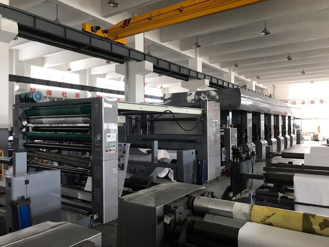 Water Based Ink Flexography Printer by Servo Control for Carton Preprint