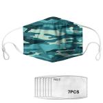 Adult Child Anti Smog Washable Cloth Face Mask