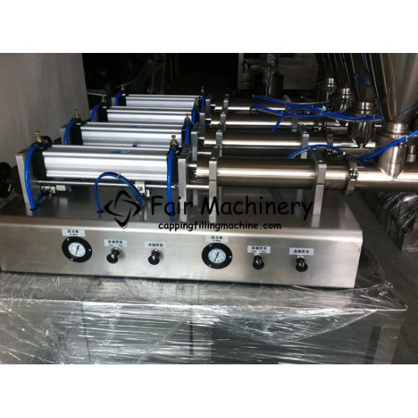 0.4mpa 500ml Shampoo Filling Machine Pneumatic For Liquid 40B/Min