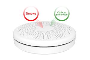 Standalone Smoke Detector Fire Battery Operated High Sensitivity Smoke Alarm And Carbon Monoxide Detector