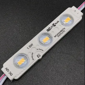 SMD LED Module High Brightness Strong Adhesive Back Tape Module 3 LEDs Per Module for Commercial Sign Logo Lighting