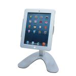 Lockable Anti Theft Display Stand IPad Flexible Stand Holder With V Shaped Base