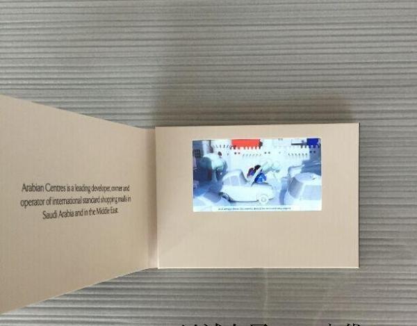 Quality 4.3" Built - In Speaker Video Mailer 480 X 272 Pixel With Durable Battery for sale