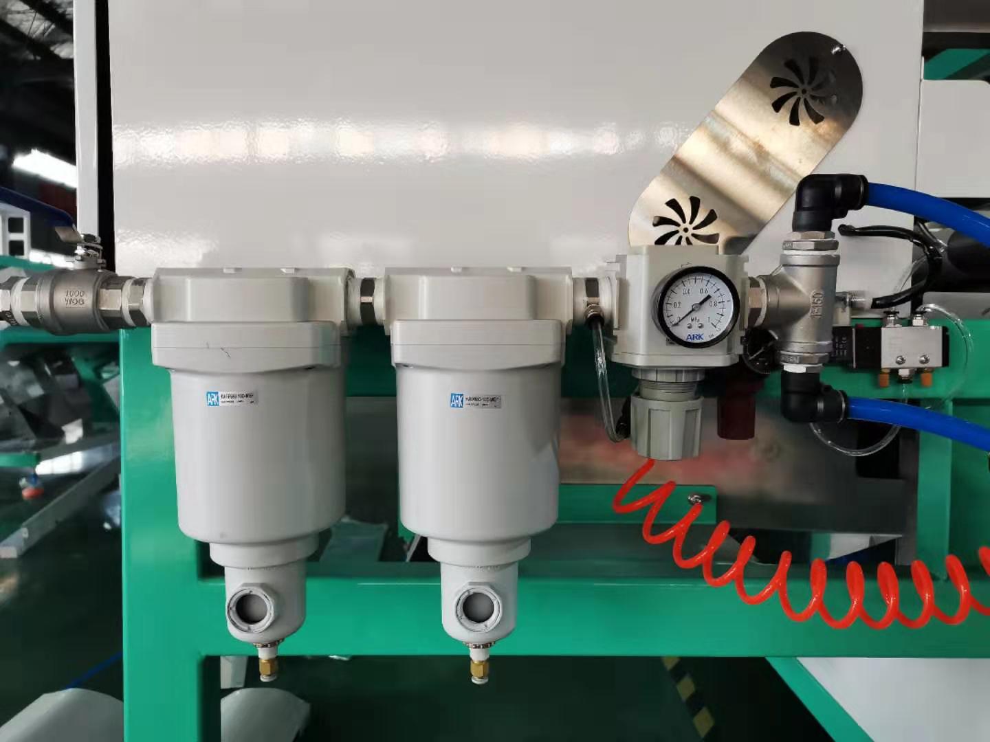 Ccd Cameras Grain Colour Sorter with High Performance LED Optical System