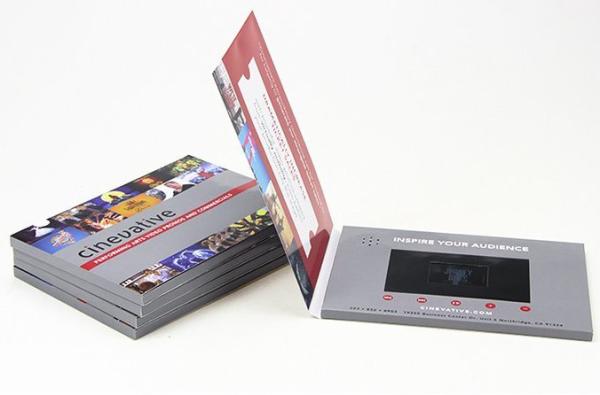 Quality 4.3 inch HD IPS screen LCD video brochure card LCD video mailer for brand promotion for sale