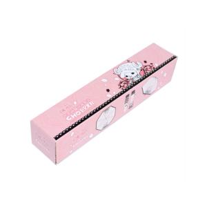 China OEM ODM Umbrella Packing Box , 4C CMYK Pink Paper Display Box on sale