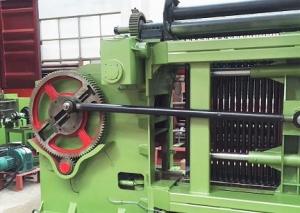 China Industrial Automatic Hexagonal Wire Mesh Machine , 80mm ×100mm Gabion Mesh wholesale