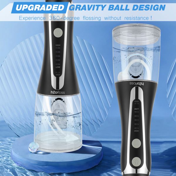 Cordless Water Flosser Oral Irrigator IPX7 waterproof Oral Care 300ML Teeth Cleaner