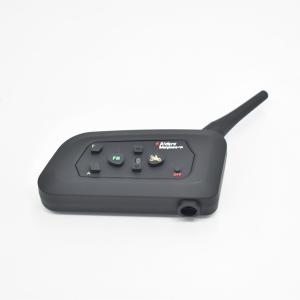China 1200m V6 Motorcycle Bluetooth Intercom , Wireless Helmet Intercom 12 Month Warranty wholesale