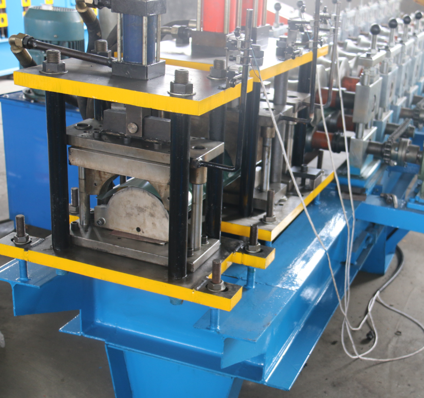 6T Roofing Sheet Roll Forming Machine 3KW Colored Steel Tile