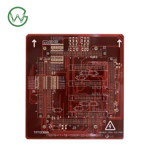 China Red HDI PCB Manufacturing 4-20 Layer Count 0.2-3.2mm Board Thickness wholesale