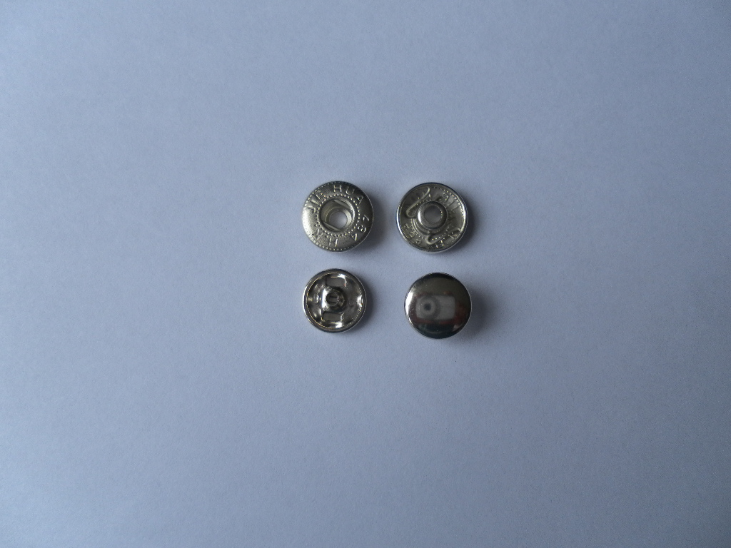 15mm brass snap clip button,custom snap buttons, spring snap button