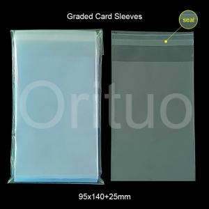 China Cpp Perfect Fit Resealable Graded Card Sleeves 95x140+25mm Psa Slab Sleeves wholesale
