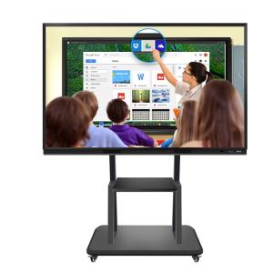 Digital Writing Interactive LCD Whiteboard 400cd/m2 RS232 For Education