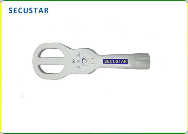 Quality Grey Hand Held Metal Detector Super Scanner With Sound And Vibration Alarm Function for sale