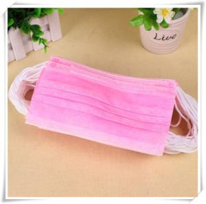Public Place Earloop Face Mask Dust Proof Foldable Customized Size Non Woven Fabric