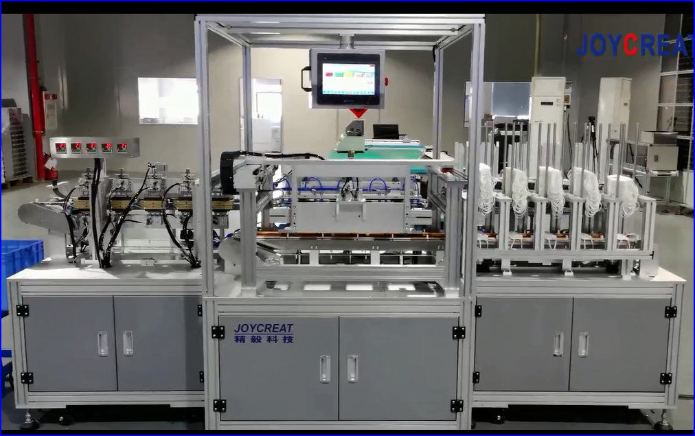 kf94/kn95 four-side sealing mask packaging machine 6 channel kn95 mask packaging machine mask pouch packaging 5 machine