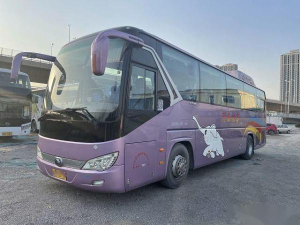 Quality Used Yutong Bus ZK6119 CNG  WP.270 Engine Airbag Chassis Double Doors 47 Seats Retarder for sale