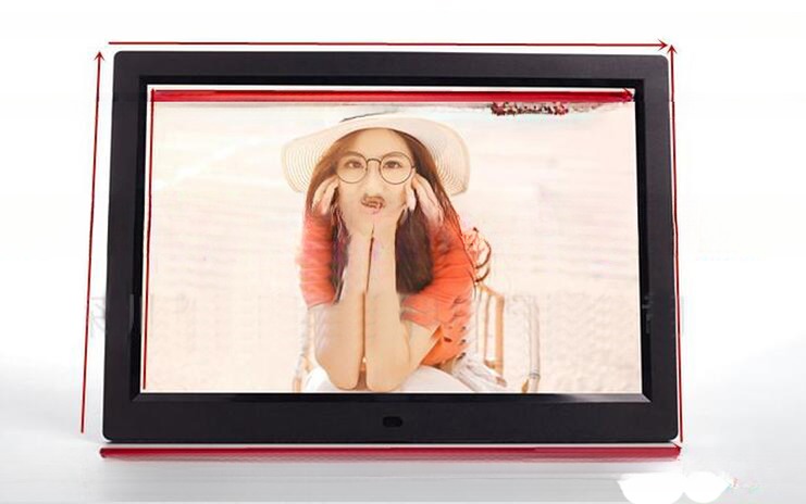 14 inch digital retail POP AD LCD loop video player photo frame with SD USB port