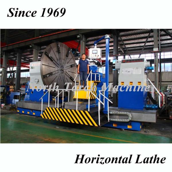 Quality Large Size CNC Metal Turning Lathe With 5000 Mm Swing For Turning Pump for sale