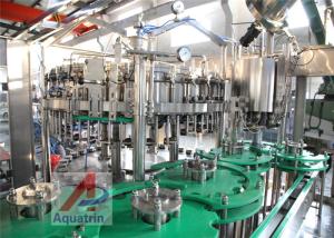 330ML Glass Bottle Filling Machine SUS304 Bottling And Capping Machine