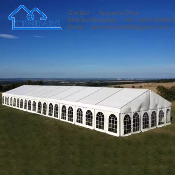 Outdoor Party Large Wedding Church Festival Tent With Clear PVC Window