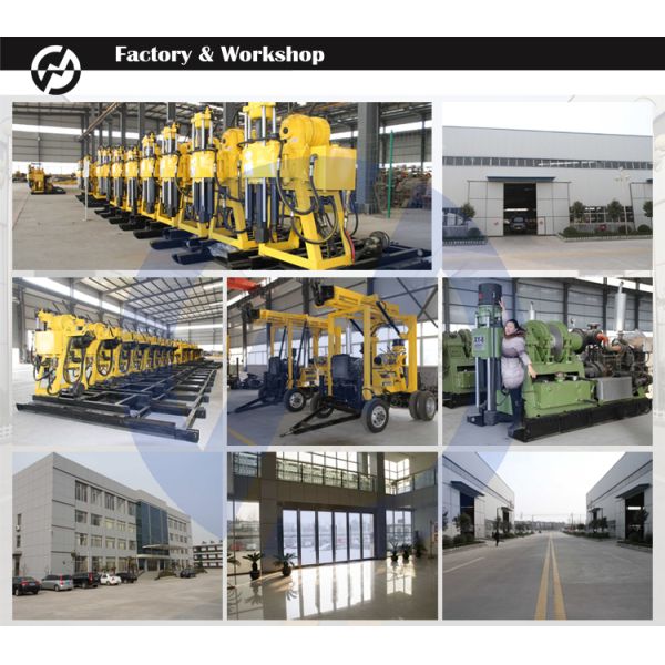 Hydraulic MGY-135L crawler mounted drilling rig multipurpose drilling rig