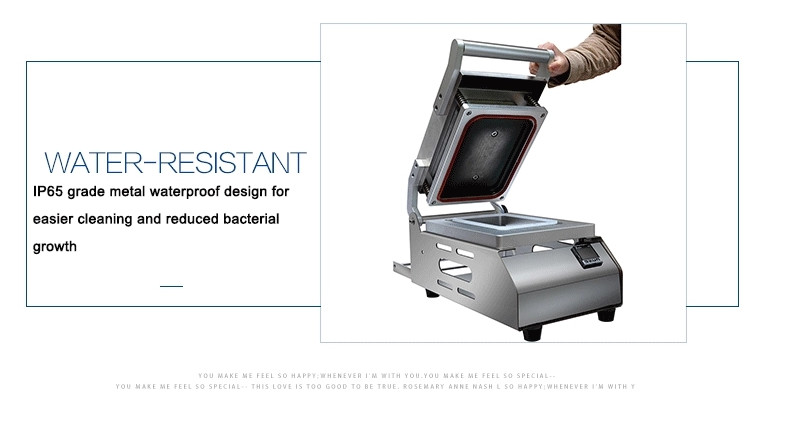 Gas Flush Packing Sealing Machine Touch Screen Programmable Logic Control