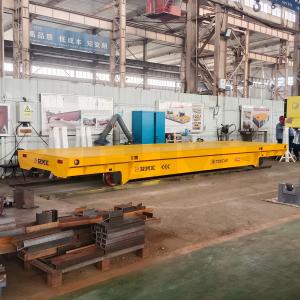 China Heavy Duty 35 Tons Customized Steel Structure Electric Transfer Cart wholesale