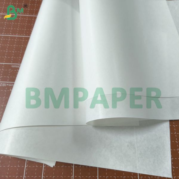 Single Sided Glazed Kraft Paper 35gsm Unbleached White MG Paper Single Sided Glazed Kraft Paper 35gsm Bleached White MG Paper