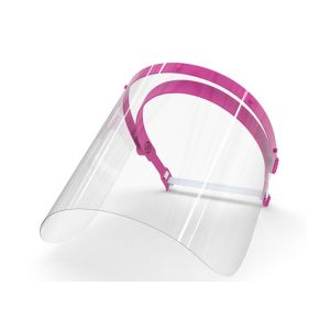 China Rosy Sanitary Scratch Resistant Foam Headband Face Shield Fda Approved wholesale