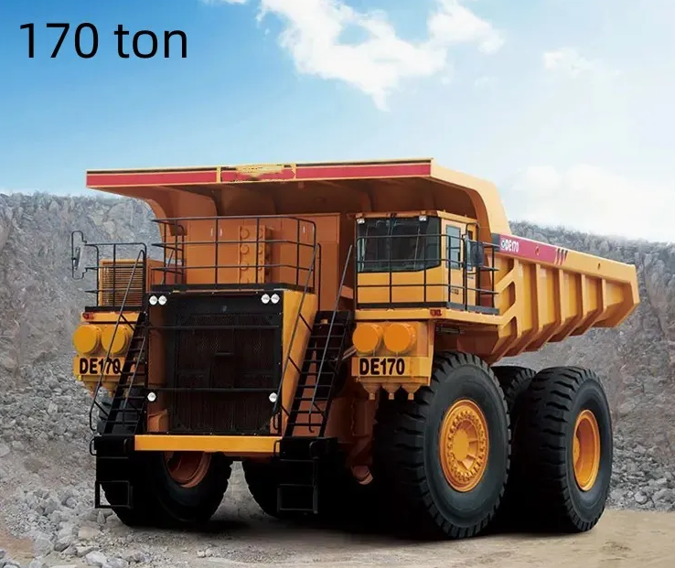 XDE170 Mining Tipper Truck 121000kg Capacity For Superior Machine Working