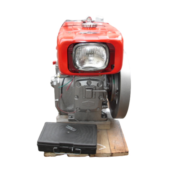 Horizontal Red 6.62KW 90mm 4 Stroke Diesel Engine