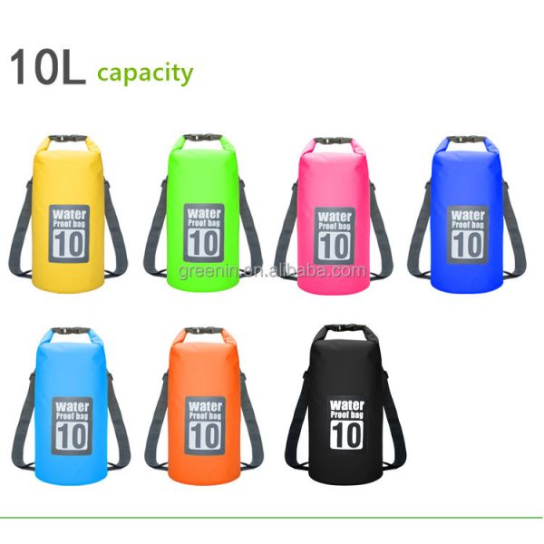 5L 15L 10L 20L 30L Waterproof funny back pack Dry makeup travel bag Roll Top Dry Gear Bag for Kayak, Fishing, Boating