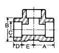 ASTM B564 UNS N06690 Socket Weld Reducing Tee , Nipple , Hex Head Plug ANSI B16.11