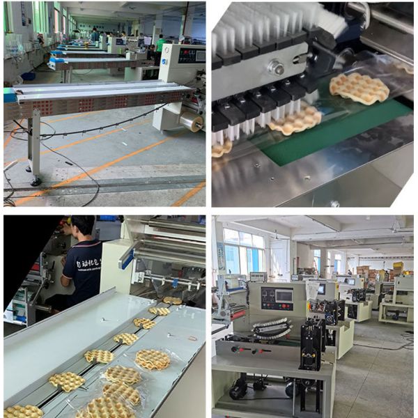 KD 260 Horizontal Pillow Packing Machine Ss304 Stainless Steel Shell