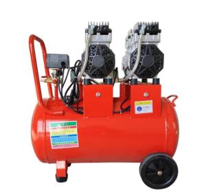 China 70dB Red Dual Piston Air Compressor 112MM Direct Driven Type wholesale