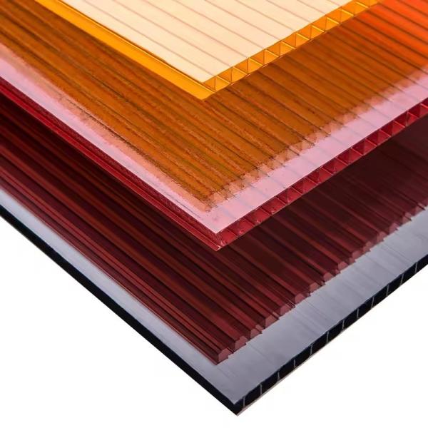 Quality Multiple Foldable Application 4mm Twin Wall Polycarbonate Sheet for sale
