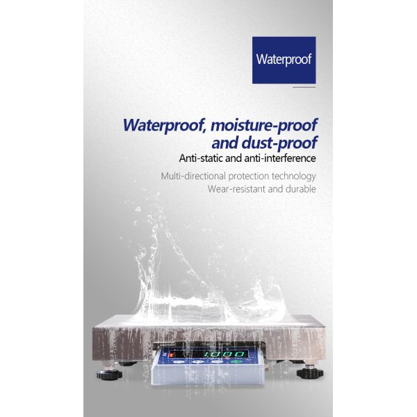 Customized Support SOHE 15KG Waterproof Digital Table Scale with and Lithium Battery