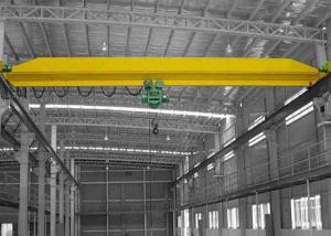 High Speed Overhead Single Girder Crane Material Handling Machinery 380V