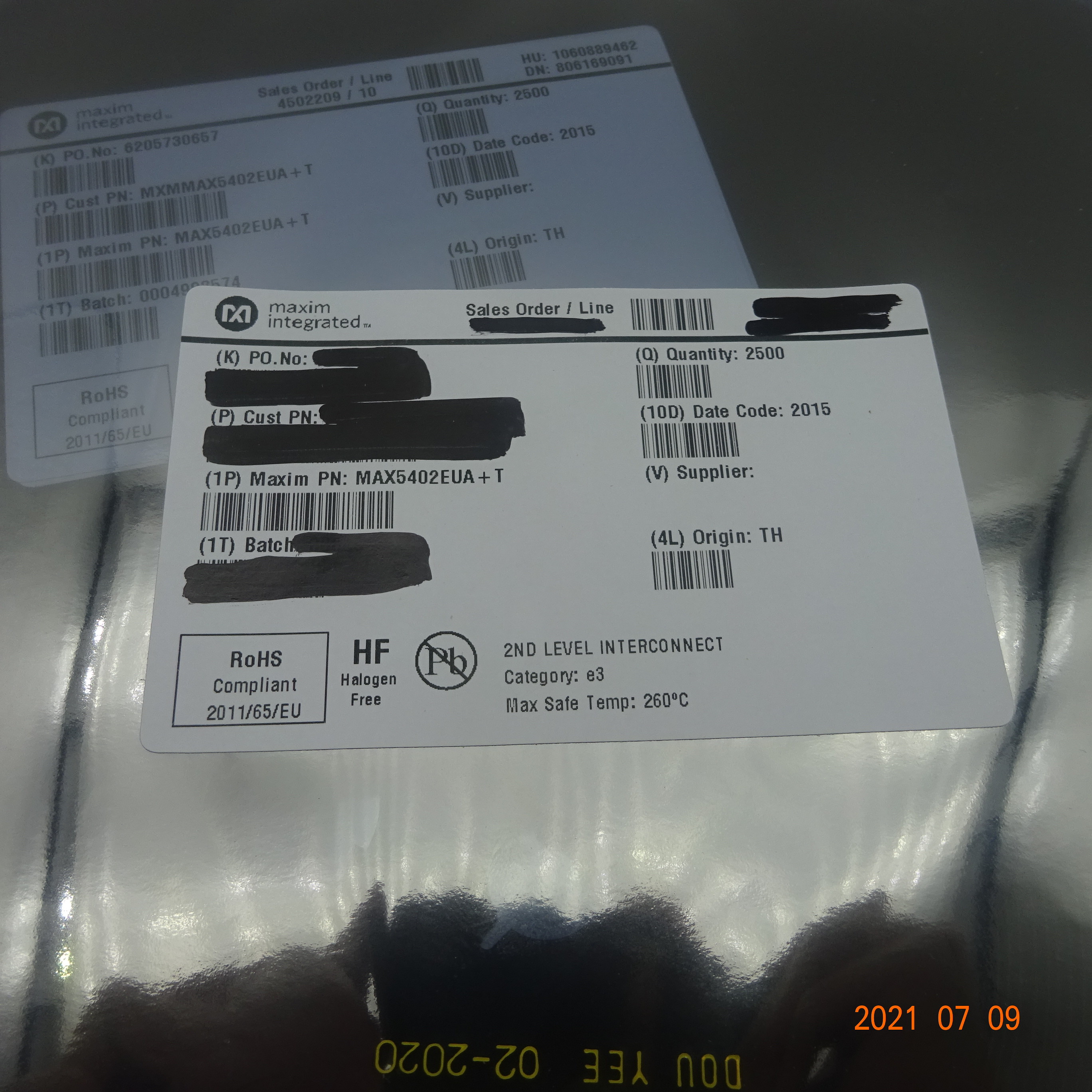 Original Electronic Componants MAX5402EUA+T IC Integrated Circuits