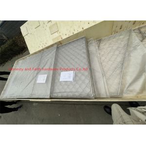 Stainless Steel 316 Helideck Safety Net Special Shape Big Sheet