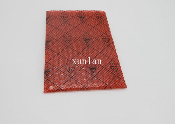 Quality Flat Shiny Printed Bubble Mailers Red For Long - Distance Transportation for sale