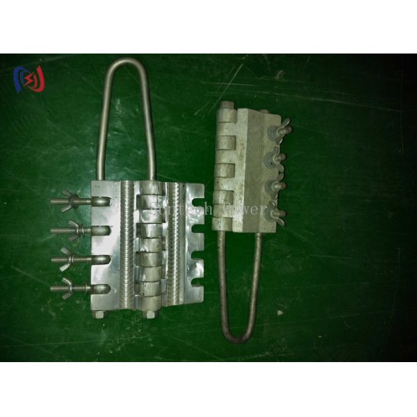 Bolt Type Anti Twist Steel Rope Gripper Stringing Conductor Come Along Clamp